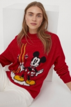 Jacquard-knit jumper £8.00