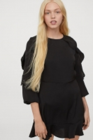 Flounce-trimmed dress £6.00
