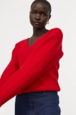 Rib-knit jumper £15.00