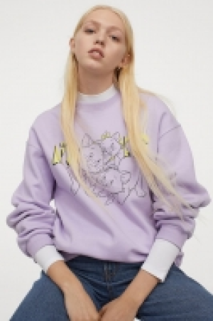 Printed sweatshirt £12.00