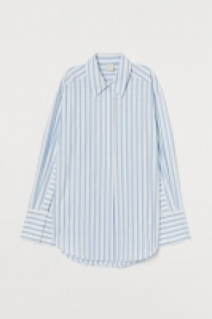 Oversized poplin shirt £16.00