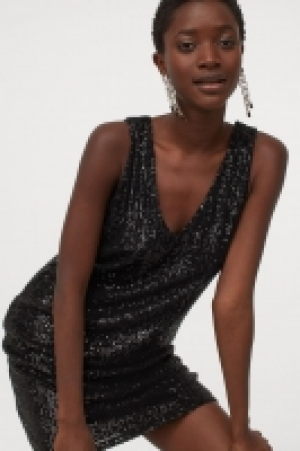 V-neck sequined dress £12.00