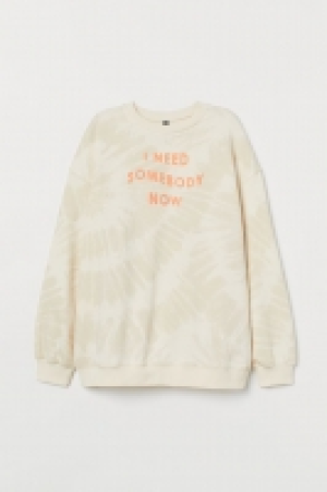 Printed sweatshirt £10.00