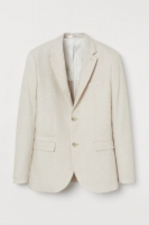 Linen-blend jacket Slim Fit £20.00