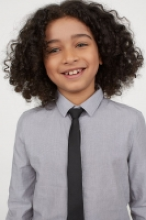 Shirt with a tie/bow tie £4.00