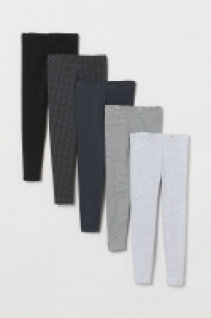 5-pack jersey leggings £12.00