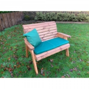 Charles Taylor Two Seater Bench Green