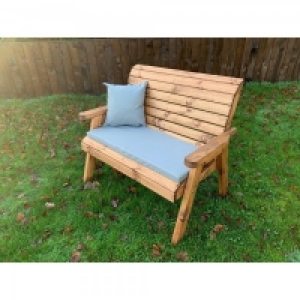 JTF  Charles Taylor Two Seater Bench Grey