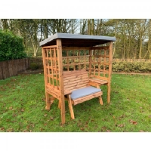 Charles Taylor Wentworth Two Seat Arbour Grey