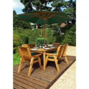 Charles Taylor Six Seater Rectangle Set Green