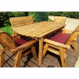 Charles Taylor Six Seater Table Set Burg