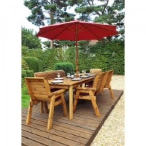 Charles Taylor Eight Seater Rectangle Set Burg