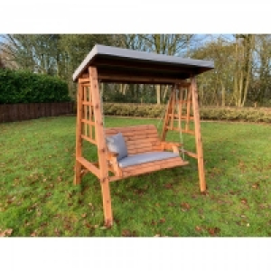 Charles Taylor Two Seater Swing Set Grey