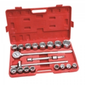 JTF  21pc 3/4 IN Dr Socket Set Metric