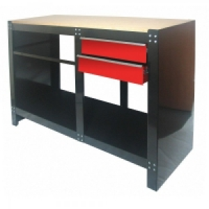 Heavy Duty 2 Drawer Work Bench
