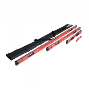 Hilka Pro Torpedo Level Set 24 Inch 48 Inch 72 Inch 4 Piece