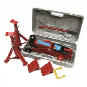 Hilka Pro Trolley Jack Kit in Case 2 Tonne