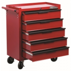 Hilka Pro Heavy Duty 5 Drawer Trolley BBS