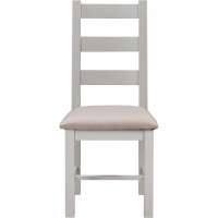 JTF  Chatsworth Grey Dining Chairs Ladder Set of 2