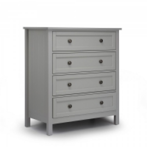 JTF  Thoresby Grey 4 Drawer Chest