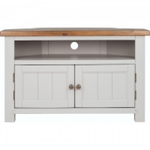 Hampshire Solid Wood Corner TV Unit