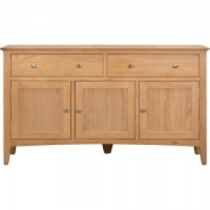 JTF  Eva Oak Large Sideboard 3 Door 2 Drawer