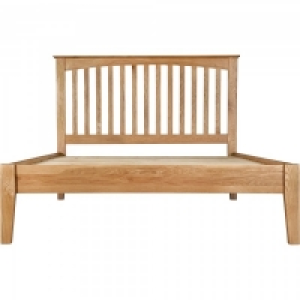 Eva Oak Double Bed