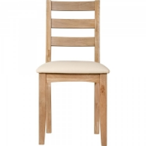 Eva Oak Dining Chairs Set of 2