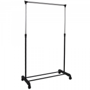 Home Vida Single Garment Rack Silver