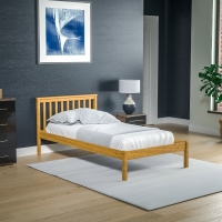 JTF  Vida Designs Sydney Single Wooden Bed Pine