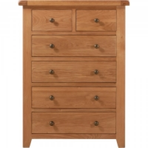 Chatsworth Oak 2 + 4 Chest of Drawers