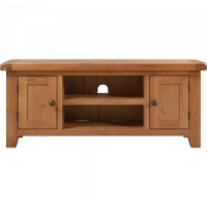 Chatsworth Oak TV Unit Lowline Small 1.2m