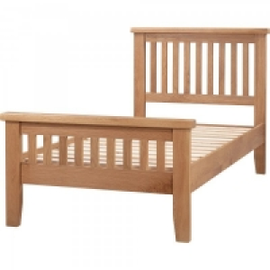 JTF  Chatsworth Oak Single Bed Straight Frame