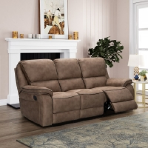 Monaco 3 Seater Recliner Brown £599.00