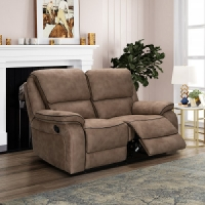 JTF  Monaco 2 Seater Recliner Brown