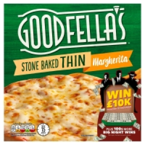 Goodfellas Stone Baked Thin Margherita 345g £2.50