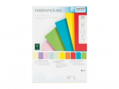 United Office A4 Coloured Paper £2.99