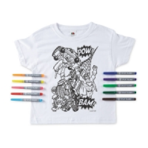 Superhero Colour-In T-Shirt