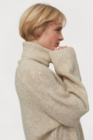 Polo-neck jumper £15.00