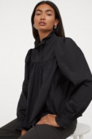 Frill-trimmed blouse £17.99