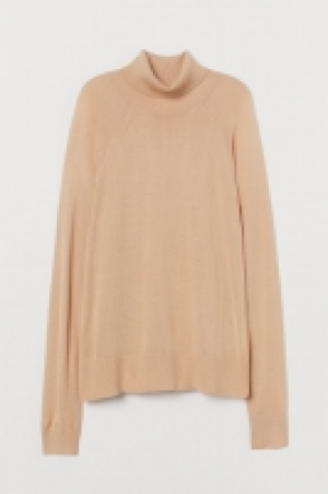 Fine-knit polo-neck jumper £4.00