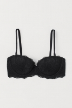 HM  Padded lace balconette bra