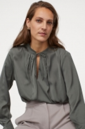 Tie-detail blouse £12.00