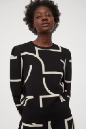 Jacquard-knit jumper £15.00