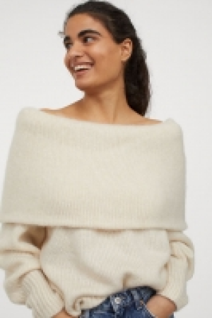 Off-the-shoulder jumper £20.00