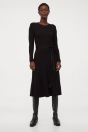 Rib-knit dress £29.99