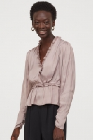 Frill-trimmed blouse £24.99