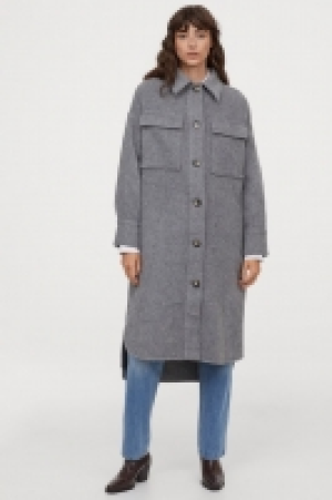 Wool-blend coat £60.00