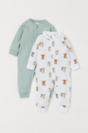 2-pack zip-up pyjamas £9.00
