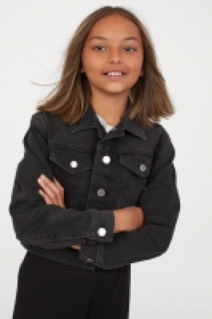 Cropped denim jacket £10.00